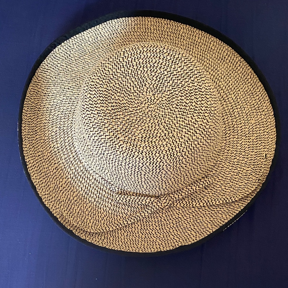 Elegant Black and Tan Women's Hat